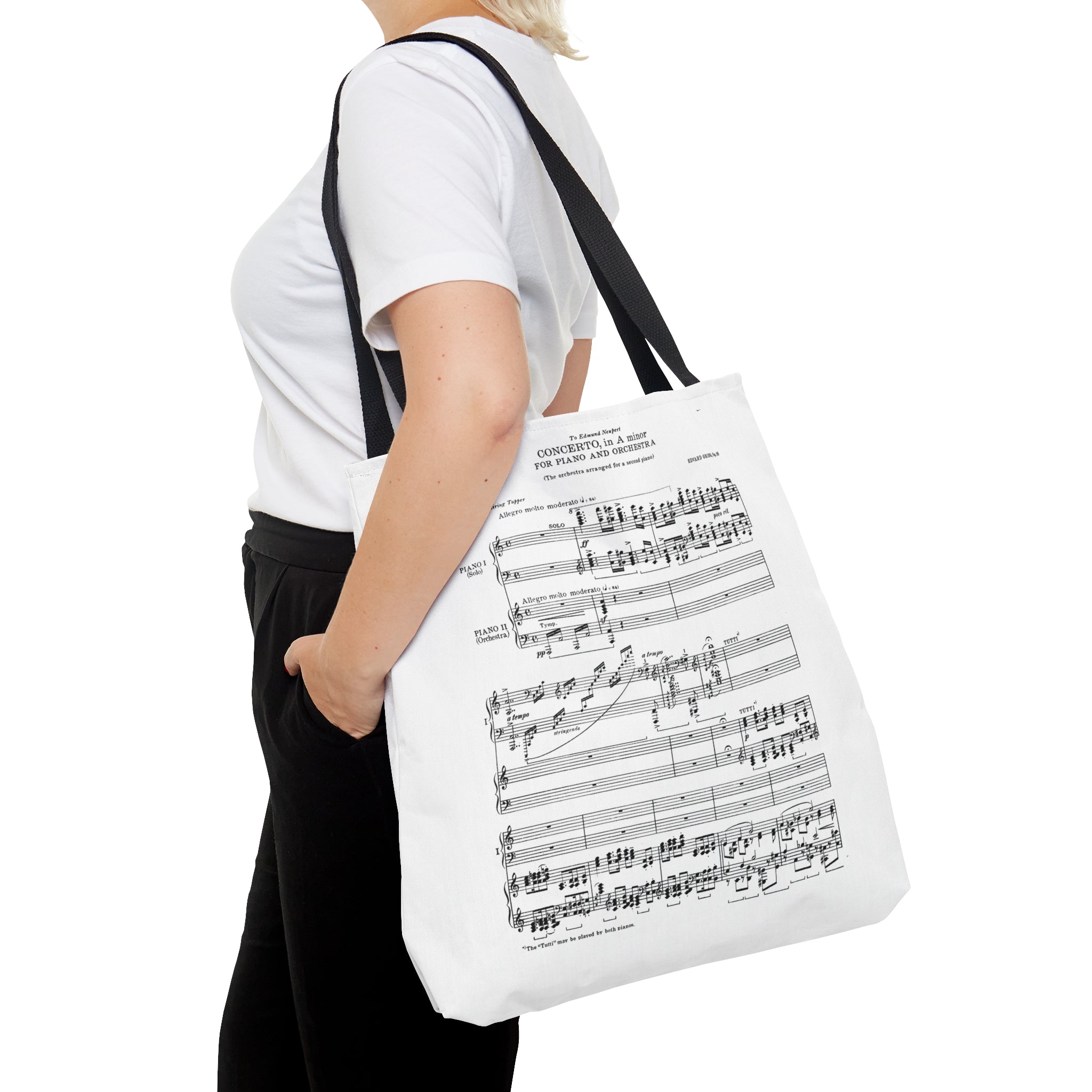 Grieg - Piano Concerto in A minor, Op 16 (Tote Bag)