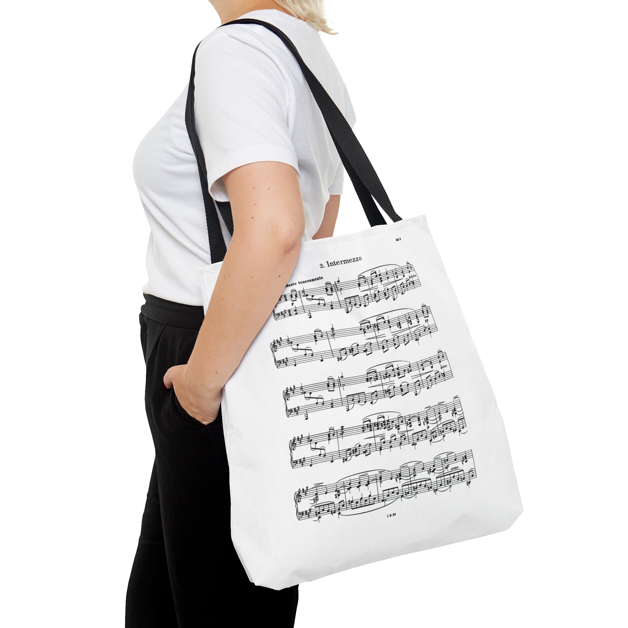 Brahms - Intermezzo in A major, Op. 118 No. 2 (Tote Bag)