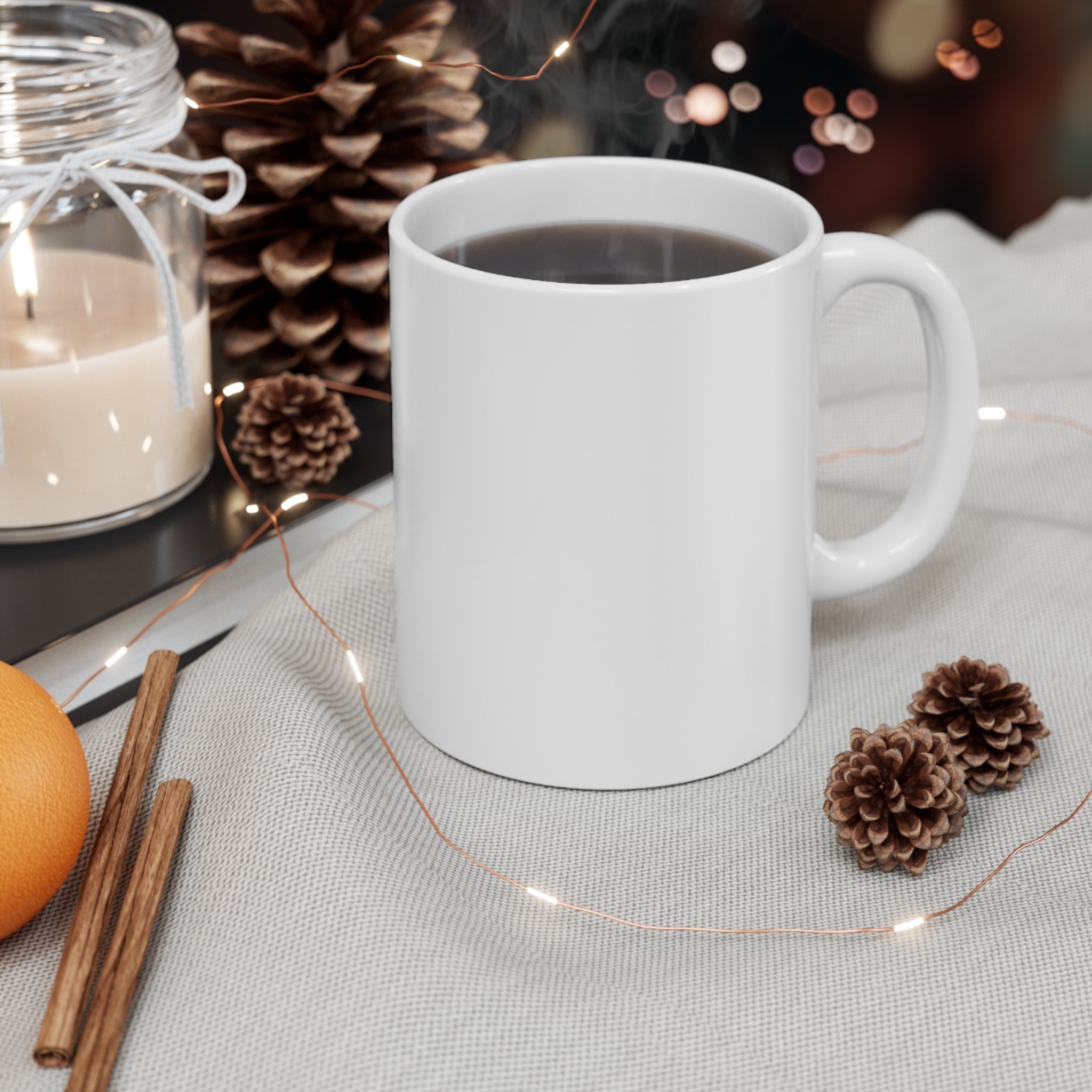 Fueled by Coffee and Chopin (Ceramic Mug 11oz)