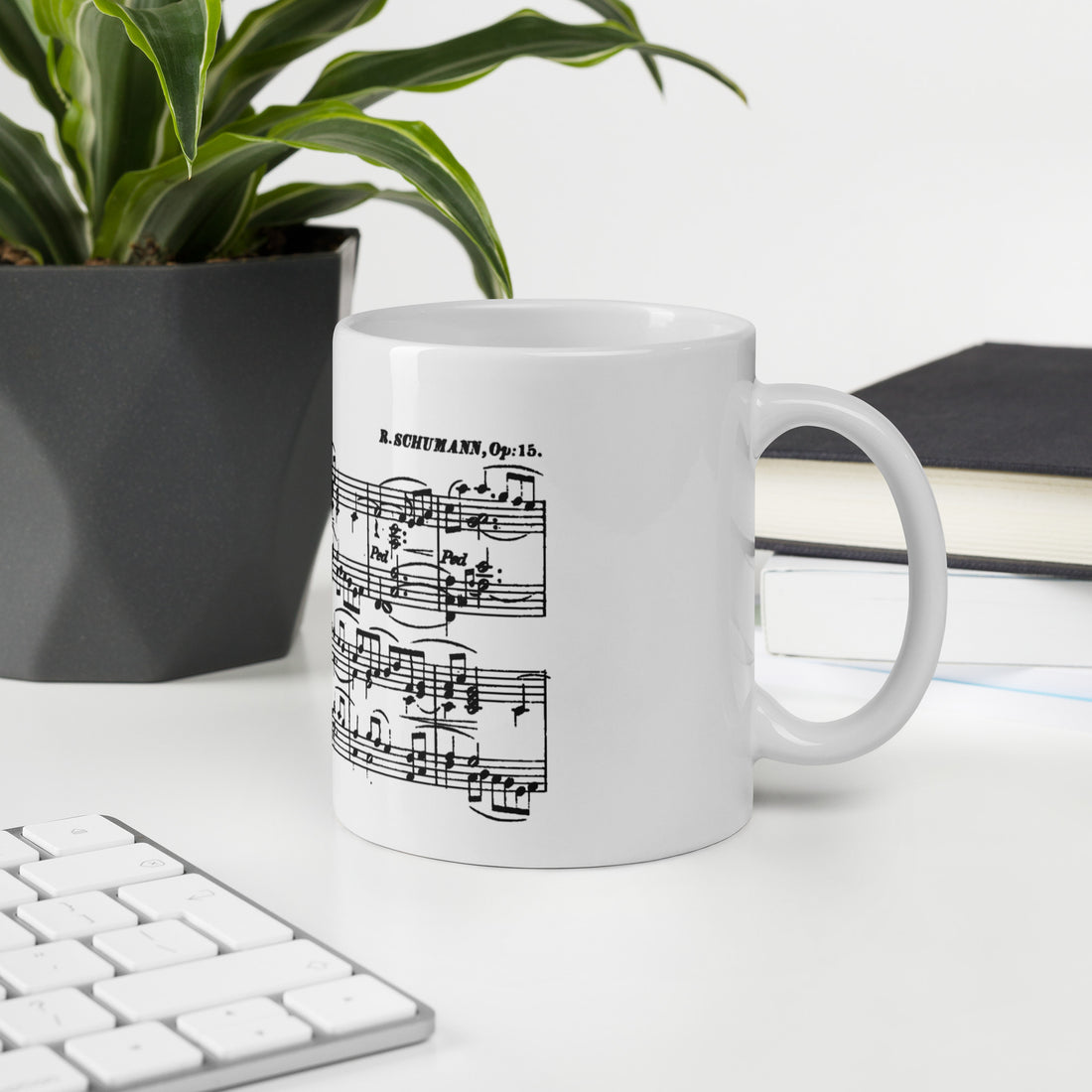 Schumann Träumerei (Dreaming) - White Mug multiples sizes