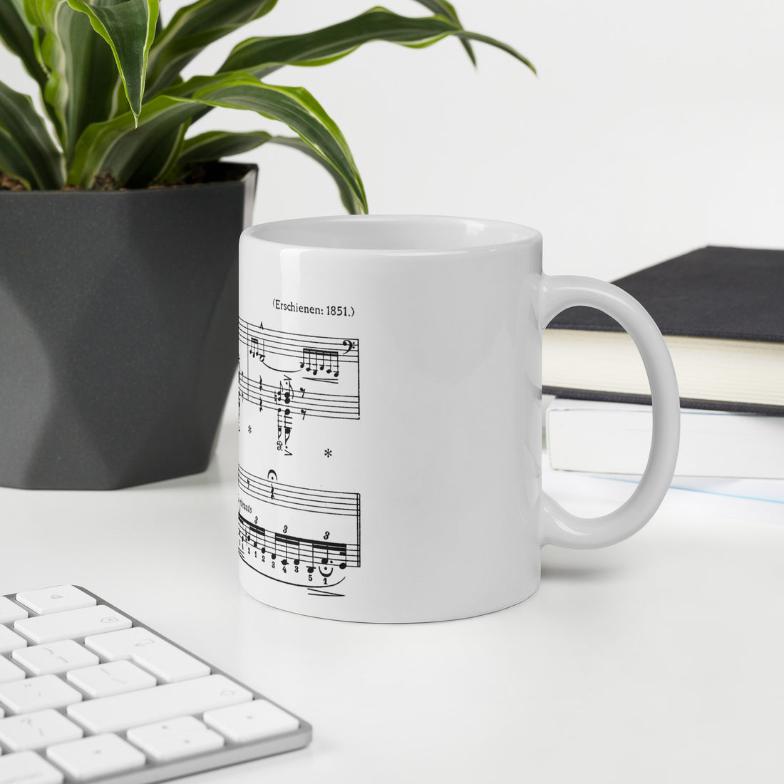 Liszt Hungarian Rhapsody No.2 - White Mug multiple sizes