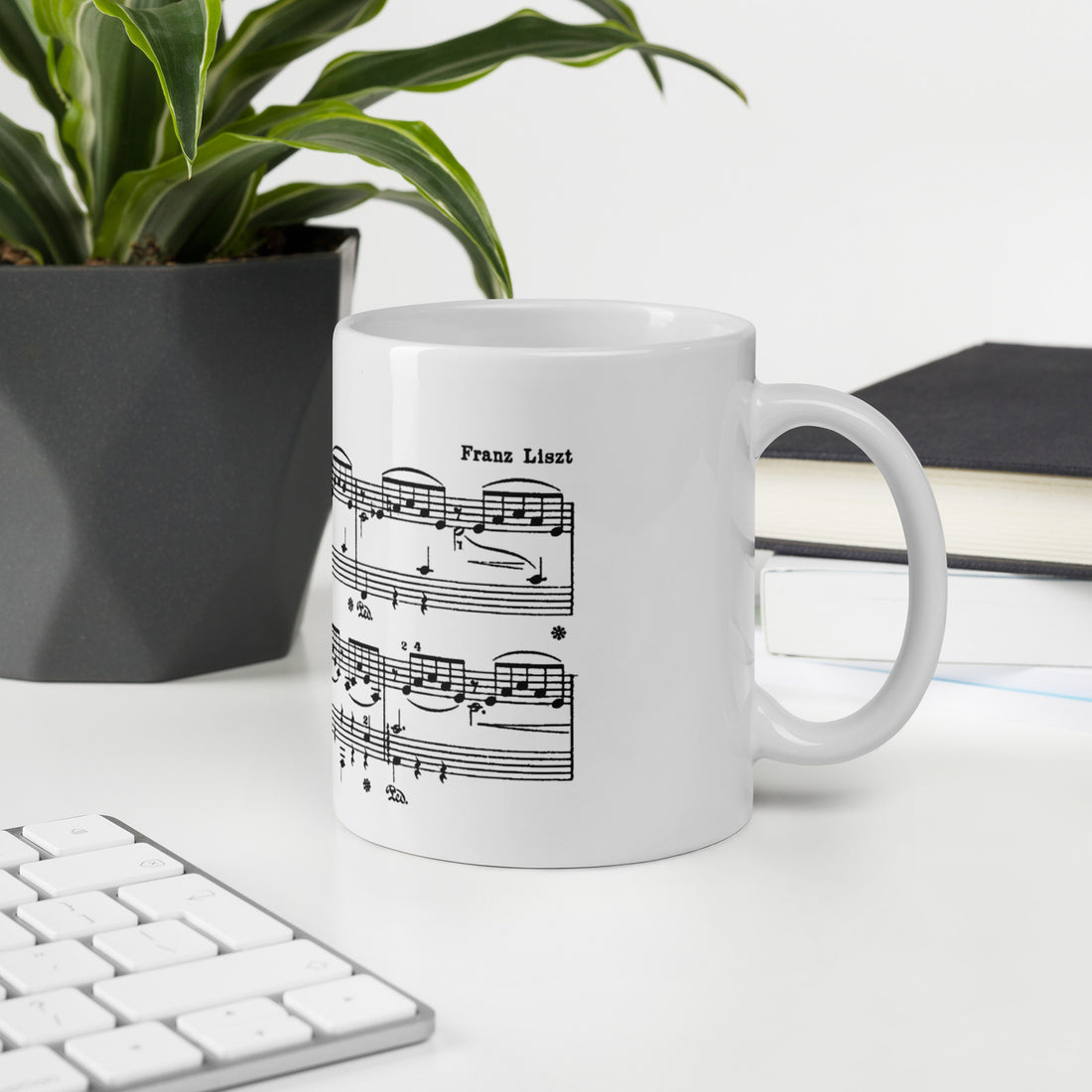 Liszt Liebestraum No. 3 - White Mug multiple sizes