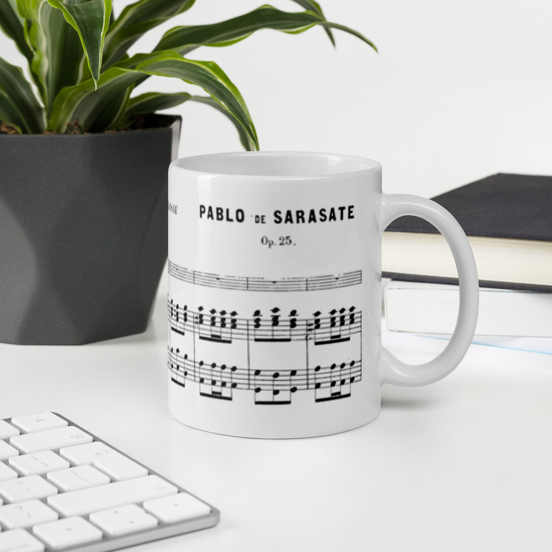 Sarasate Carmen Fantasie - White Mug multiple sizes
