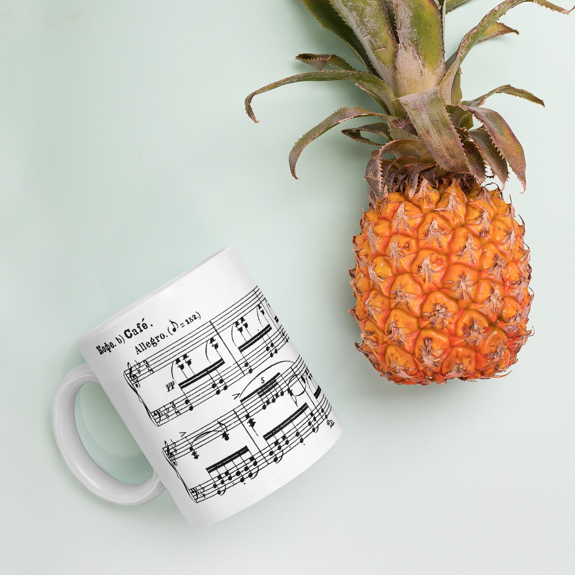 Tchaikovsky. Coffee dance from Nutcracker - White Mug multiple sizes