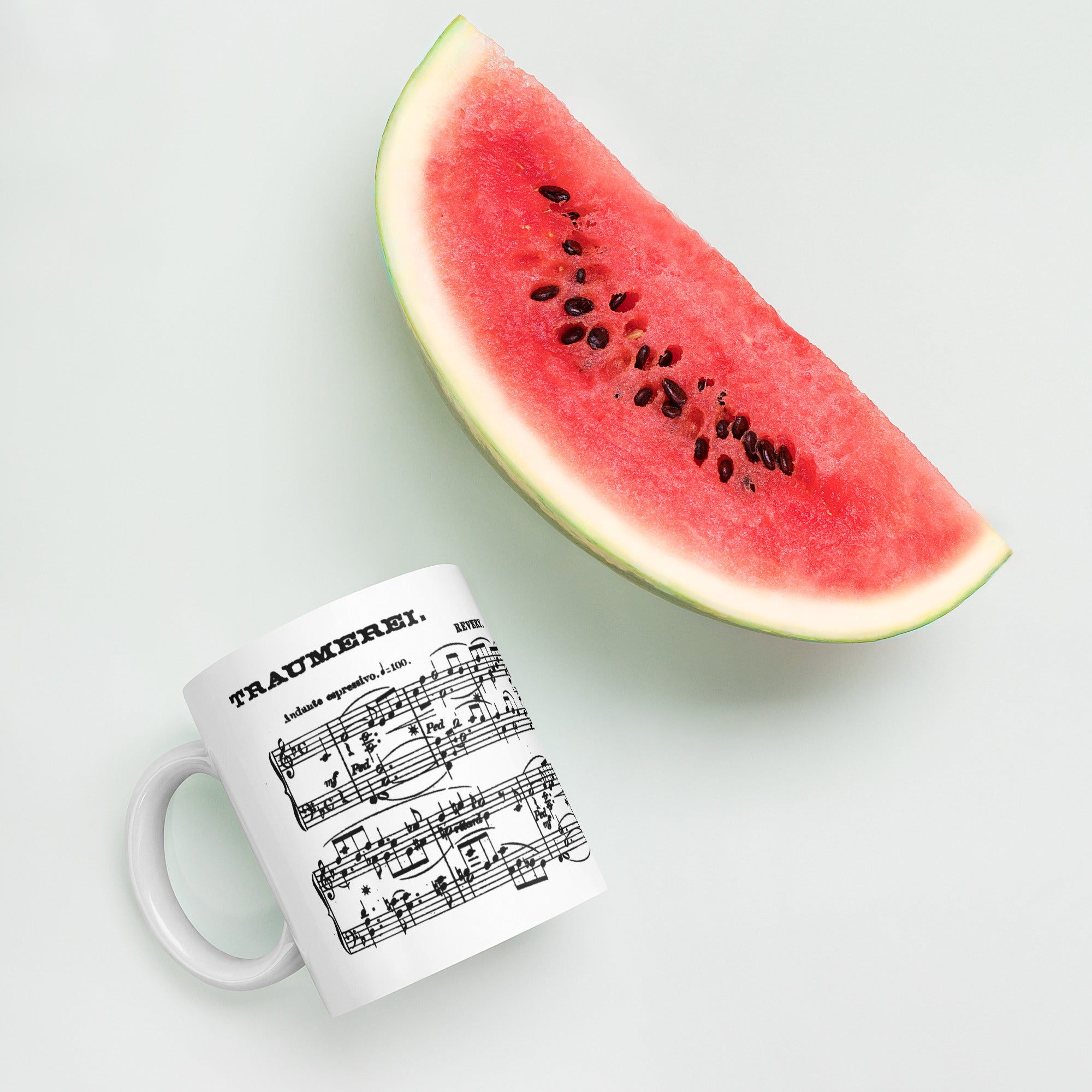 Schumann Träumerei (Dreaming) - White Mug multiples sizes