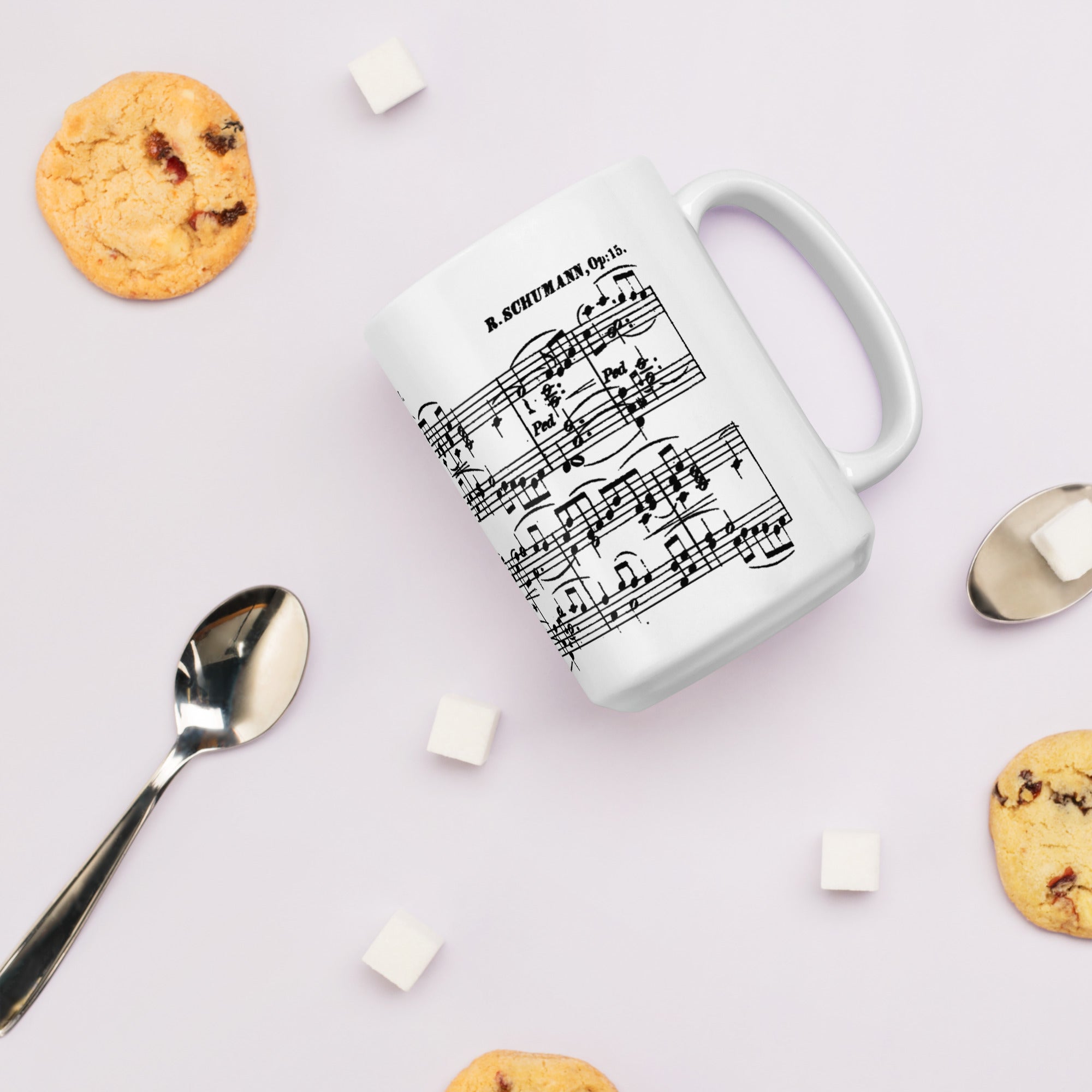 Schumann Träumerei (Dreaming) - White Mug multiples sizes