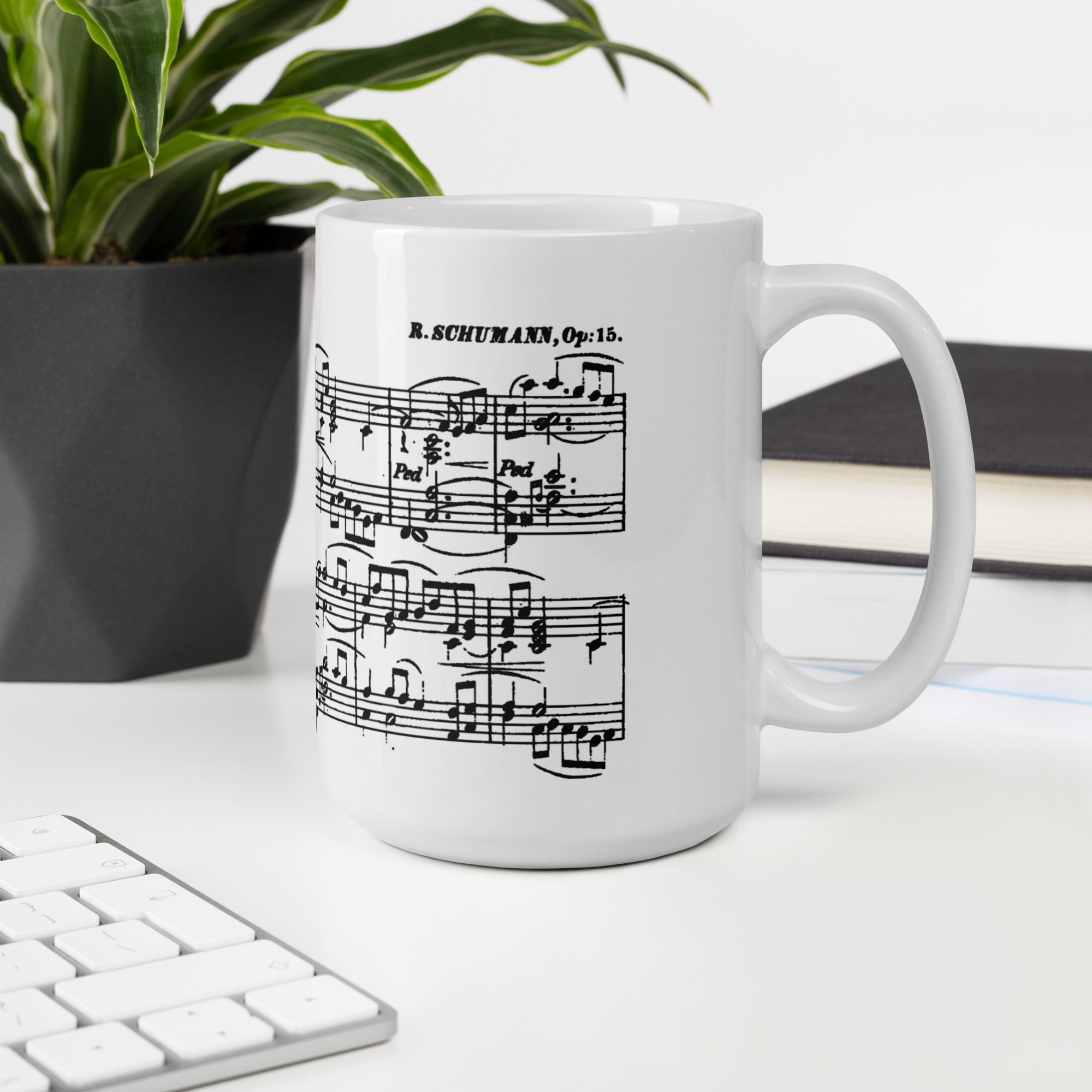 Schumann Träumerei (Dreaming) - White Mug multiples sizes