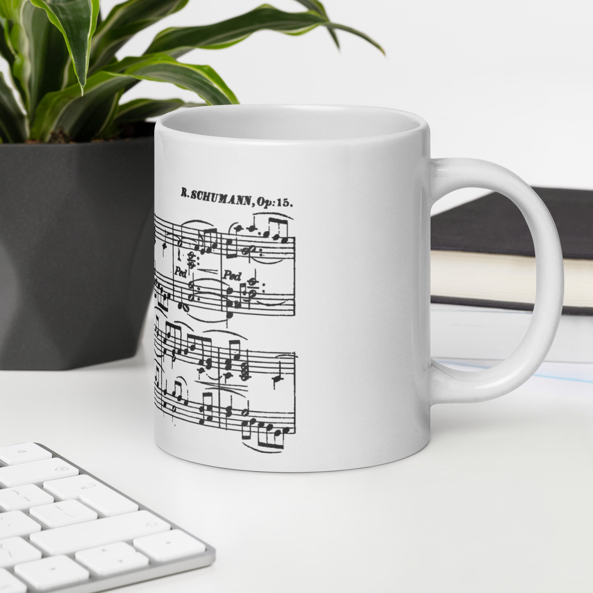 Schumann Träumerei (Dreaming) - White Mug multiples sizes
