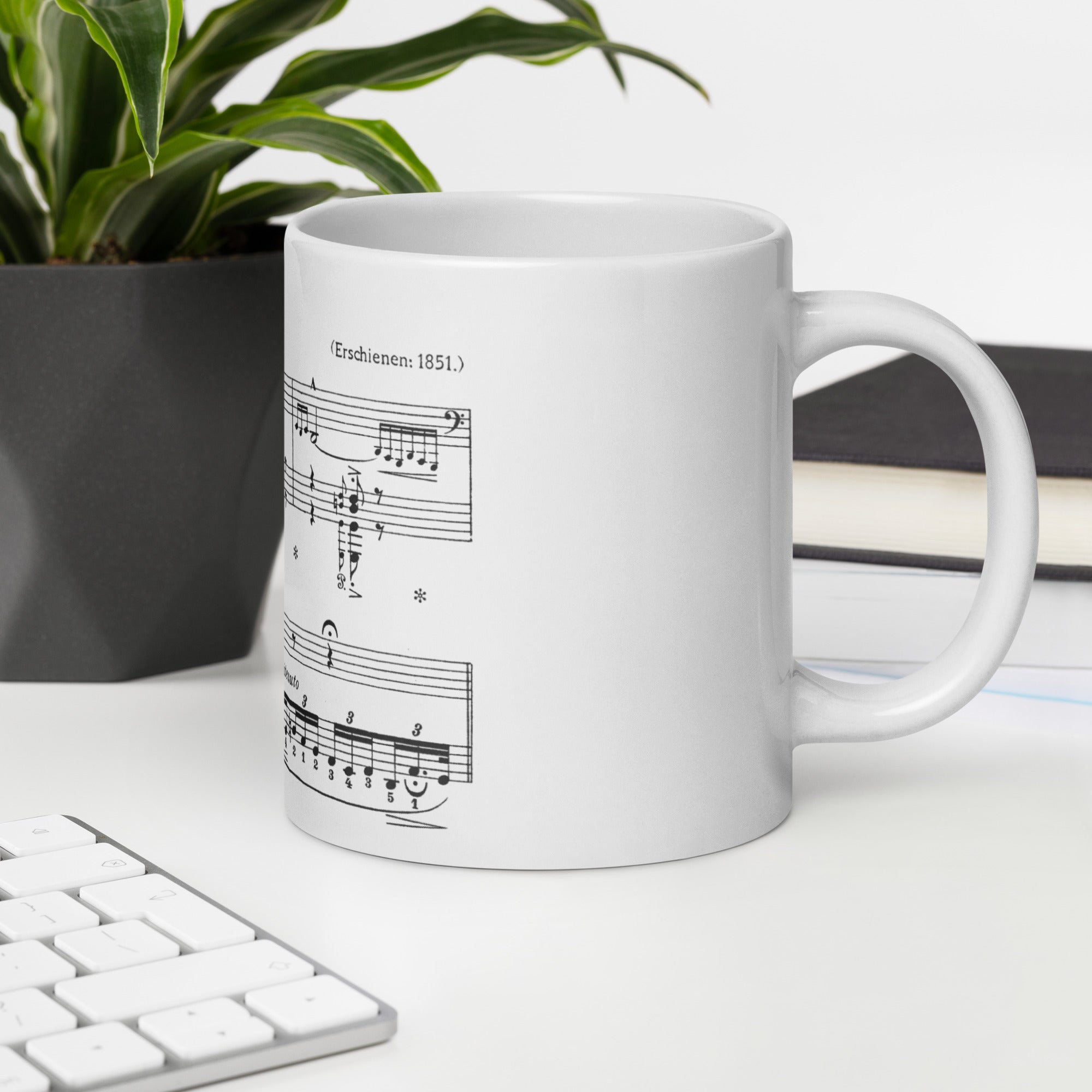 Liszt Hungarian Rhapsody No.2 - White Mug multiple sizes