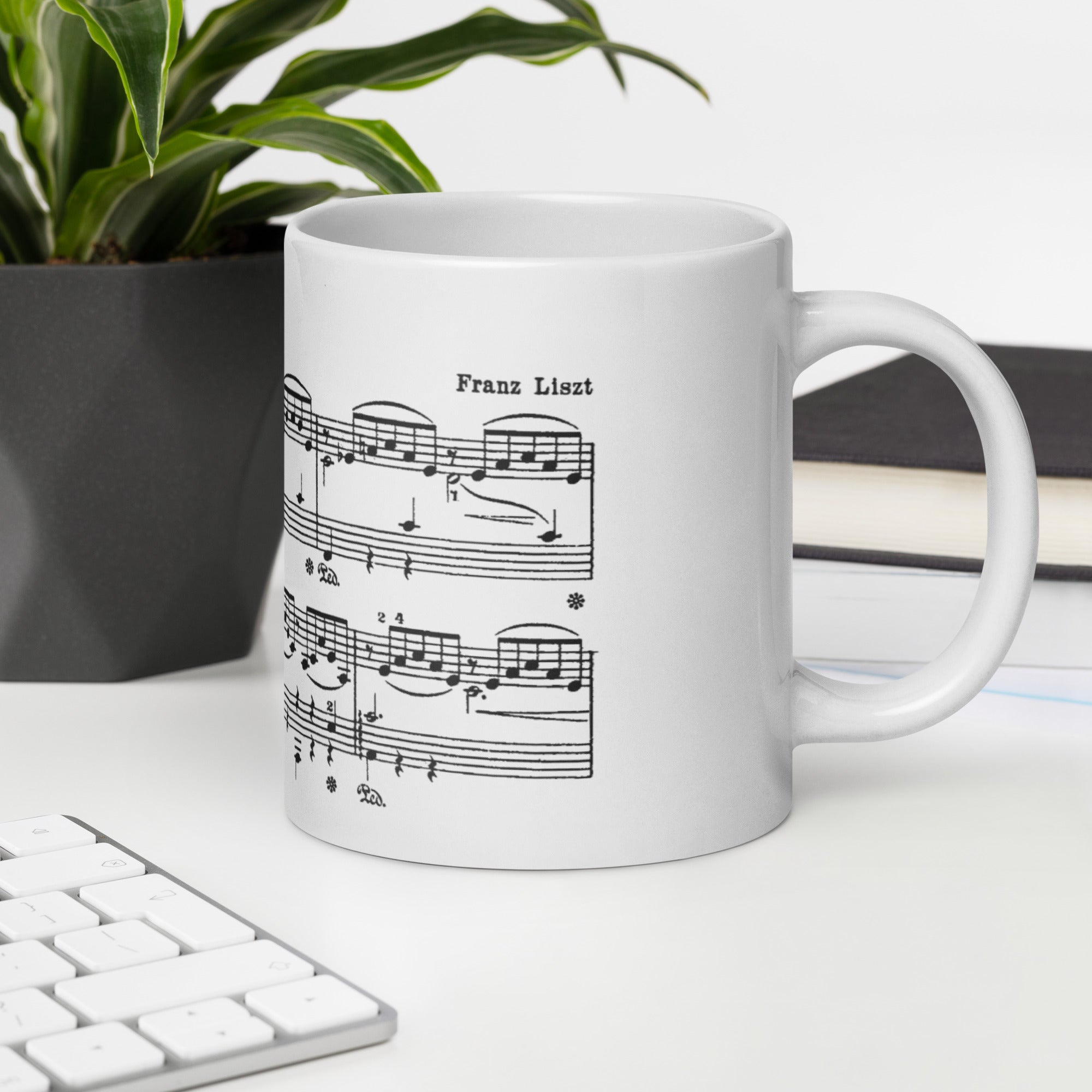 Liszt Liebestraum No. 3 - White Mug multiple sizes