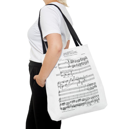 Grieg - Piano Concerto in A minor, Op 16 (Tote Bag)