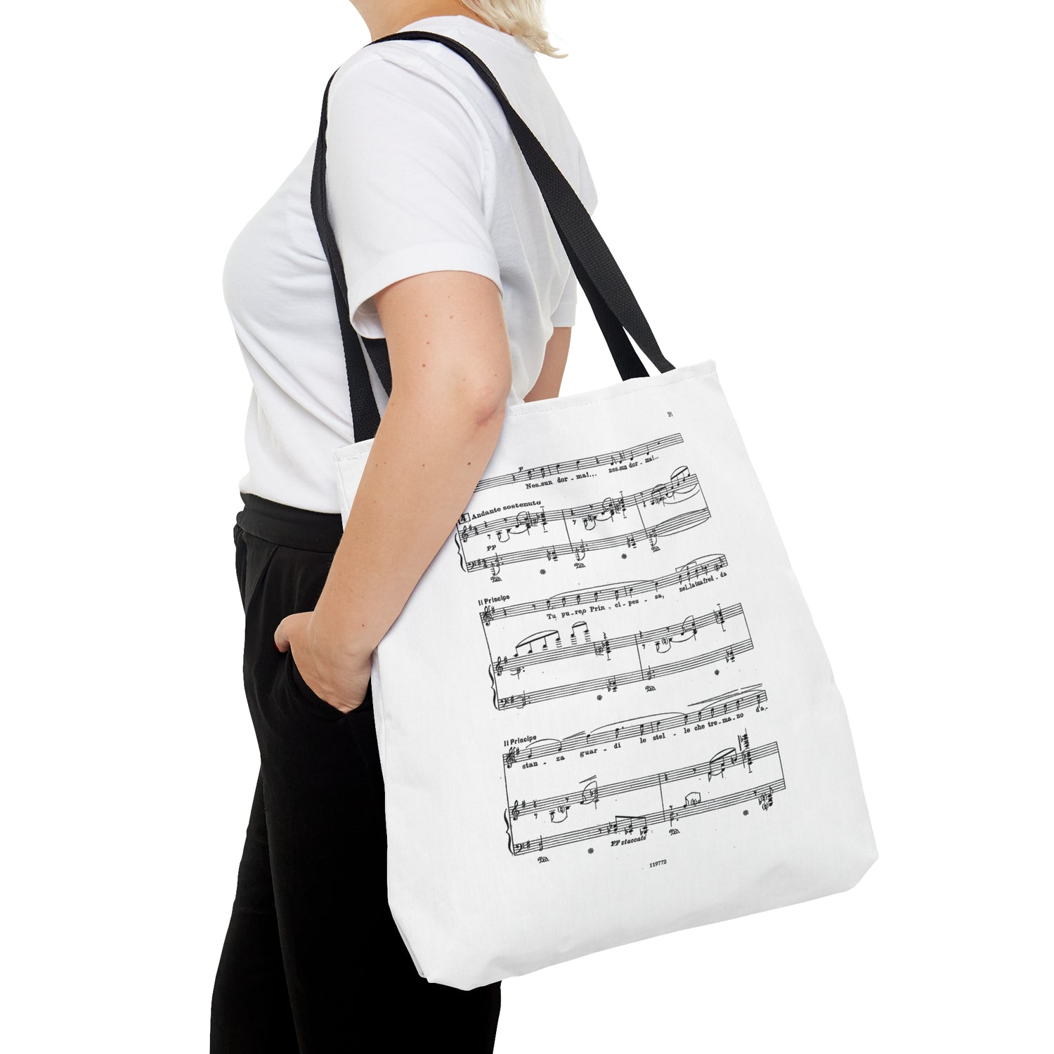 Puccini Nessun Dorma from Turandot (Tote Bag)