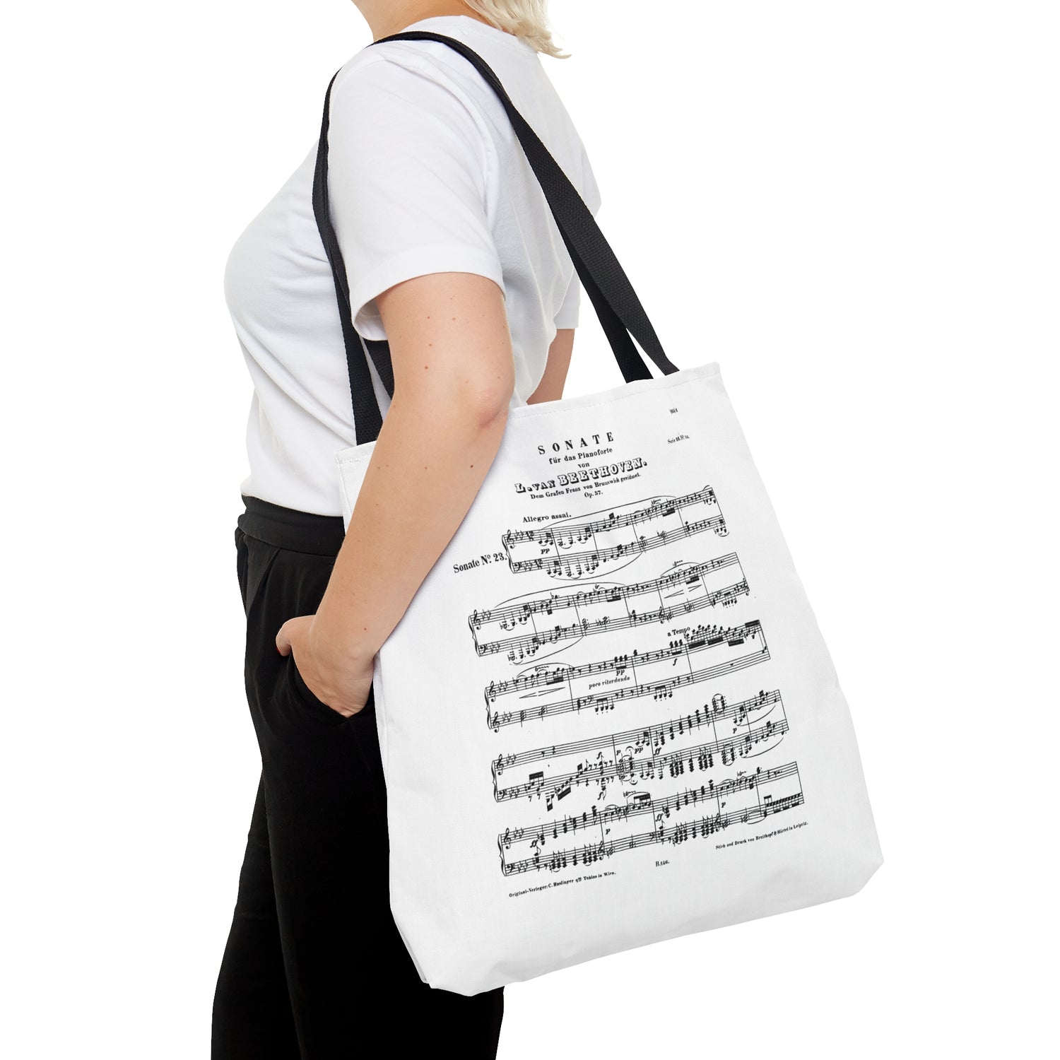 Beethoven Piano Sonata No. 23, Op 57 Appassionata (Tote Bag)