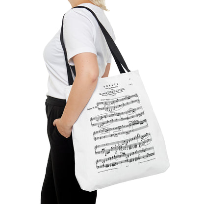 Beethoven Piano Sonata No. 23, Op 57 Appassionata (Tote Bag)