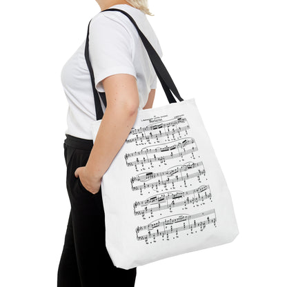 Chopin Nocturne Op 48-1 (Tote Bag)