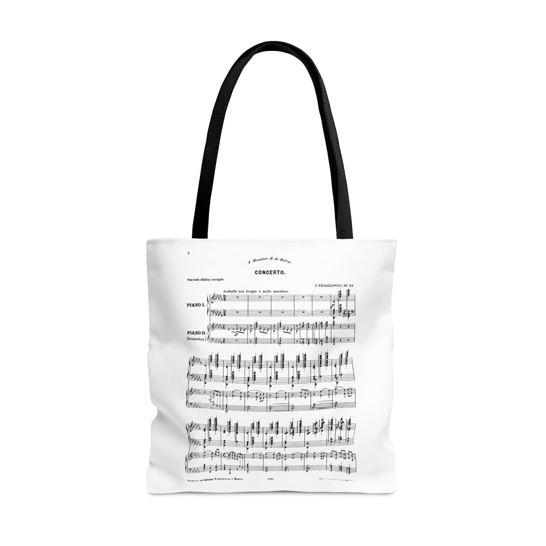 Tchaikovsky Piano Concerto No. 1 op. 23 (Tote Bag)