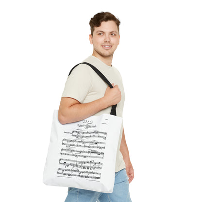 Beethoven Piano Sonata No. 23, Op 57 Appassionata (Tote Bag)
