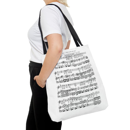 Mozart Aria of Queen of the Nigh Der Hölle Rache kocht in meinem (Tote Bag)