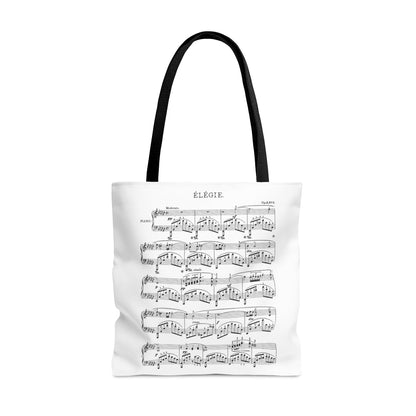 Rachmaninov Elegie op. 3 No.1 &amp; Prelude op. 3 No. 2 (Double Sided Tote Bag)