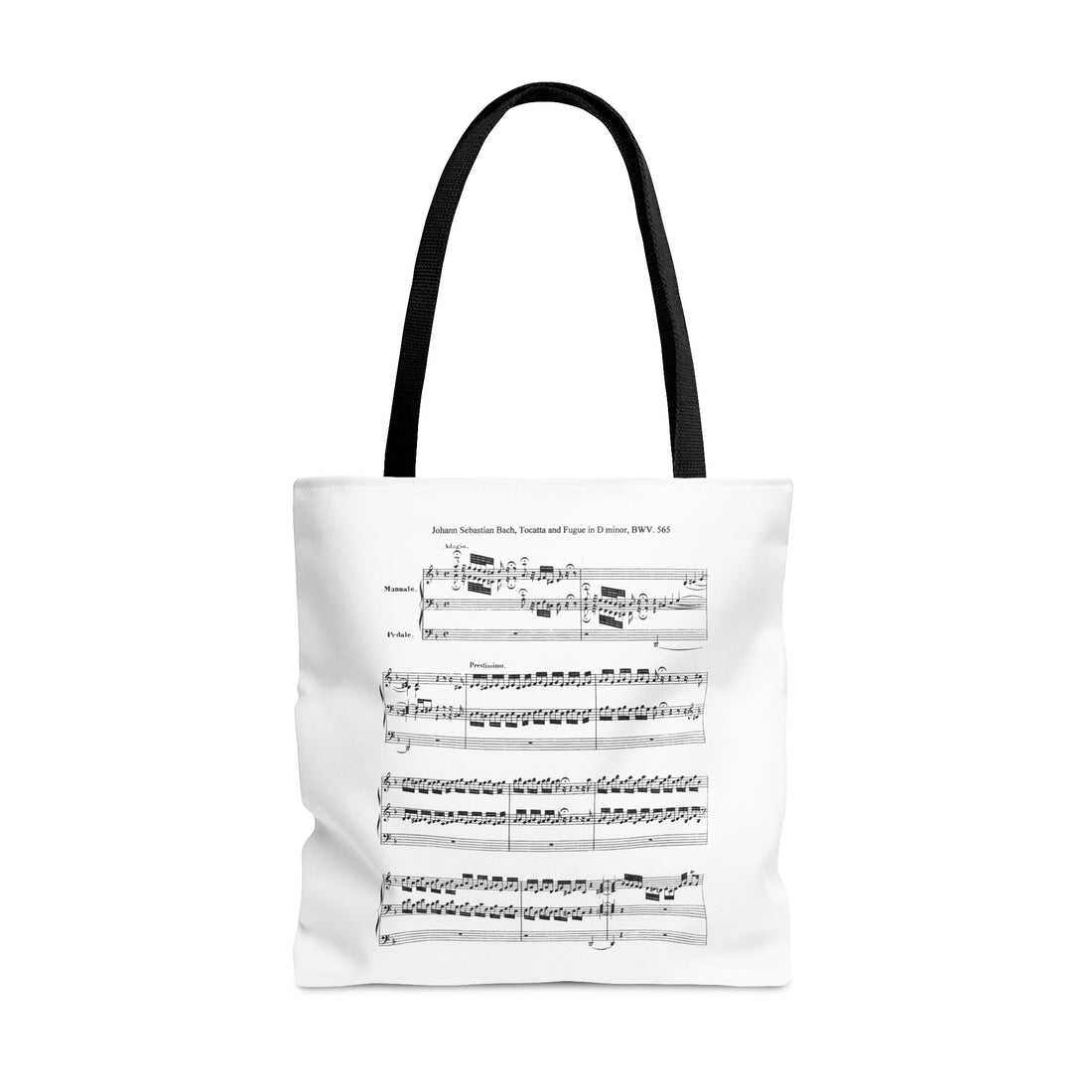Tocatta and Fugue in D minor (Tote Bag)