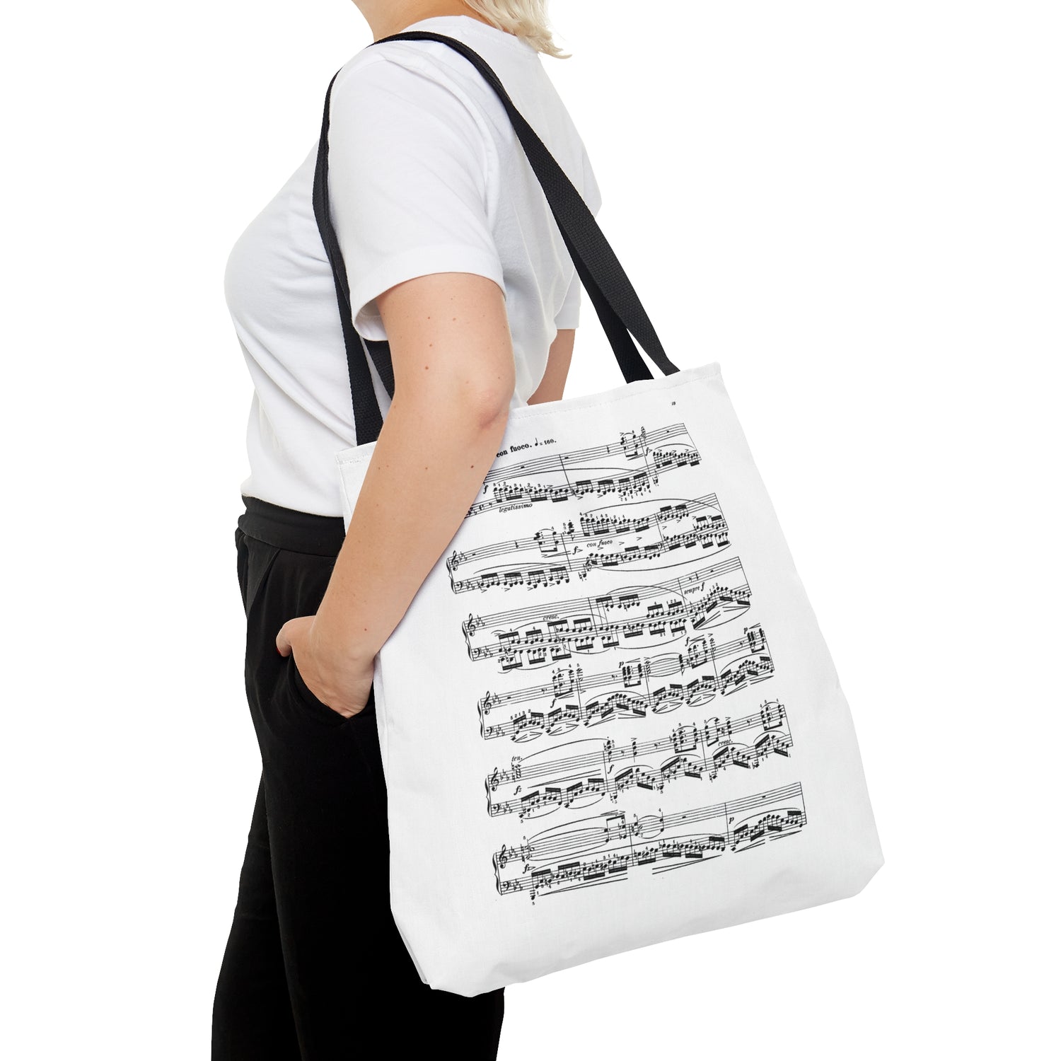 Chopin Etude op.10 No.12 (Tote Bag)