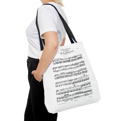 Mozart Sonata No. 8 a-moll (Tote Bag)