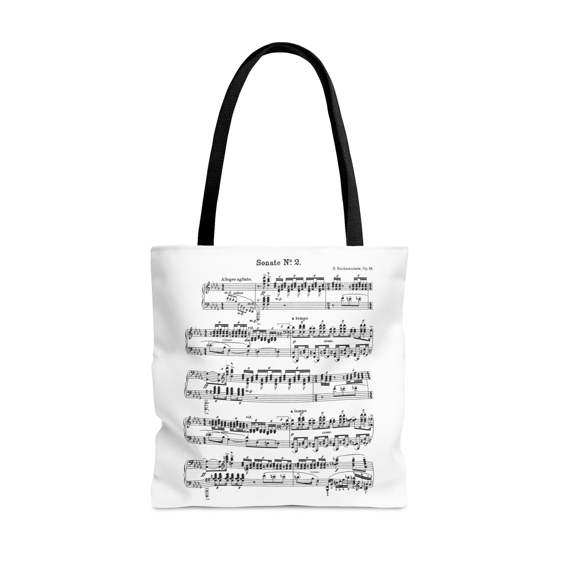 Rachmaninov Piano Sonata No.2, Op.36 (Tote Bag)