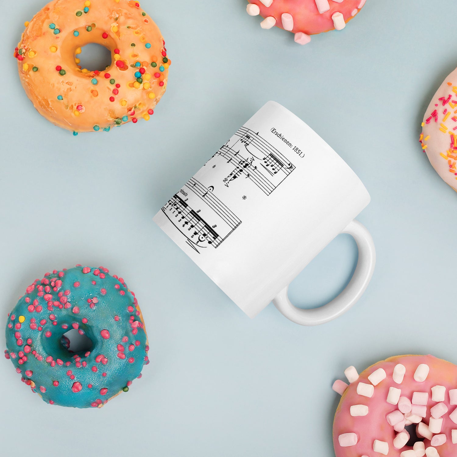 Liszt Hungarian Rhapsody No.2 - White Mug multiple sizes