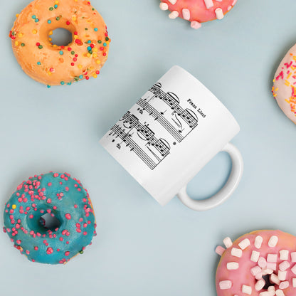 Liszt Liebestraum No. 3 - White Mug multiple sizes
