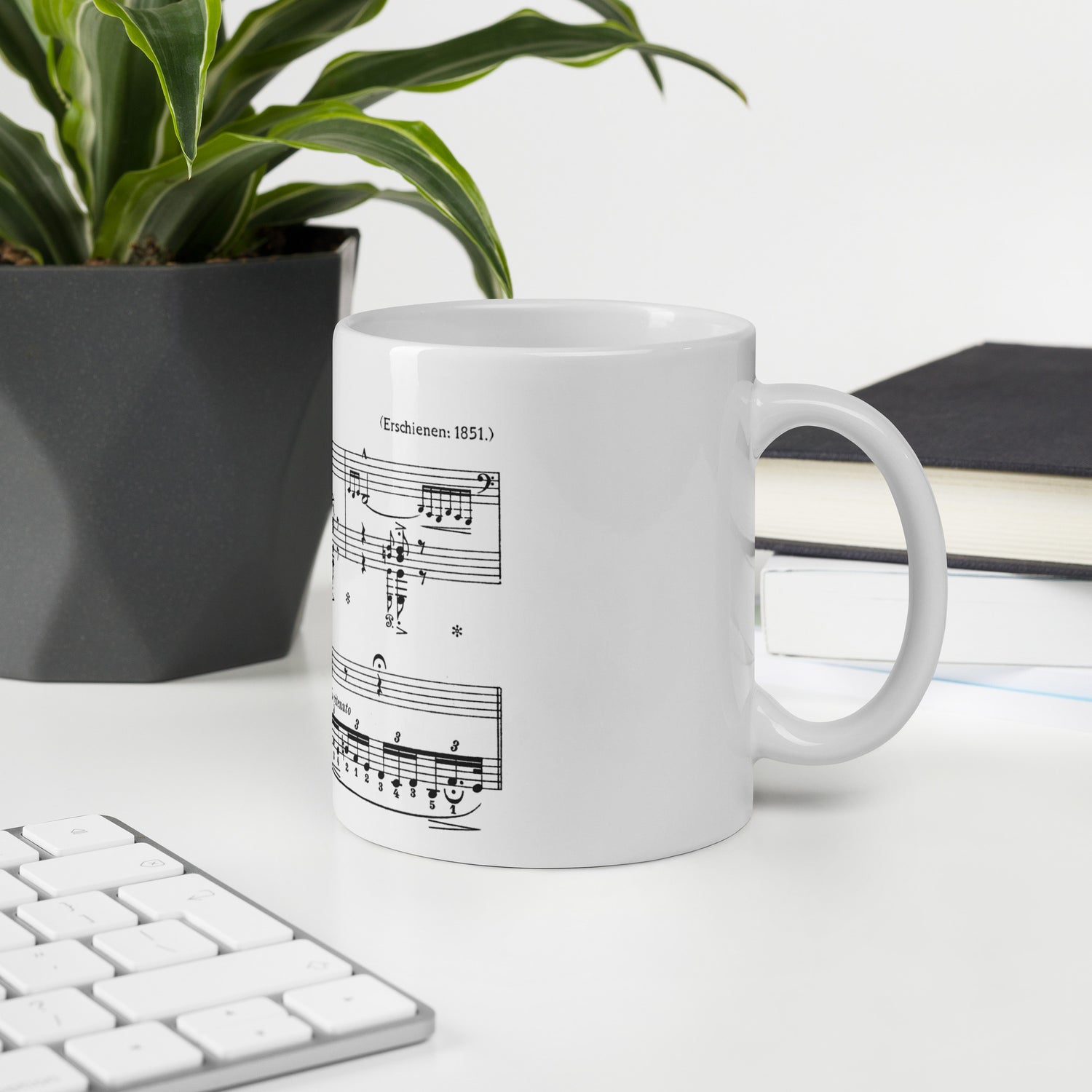 Liszt Hungarian Rhapsody No.2 - White Mug multiple sizes