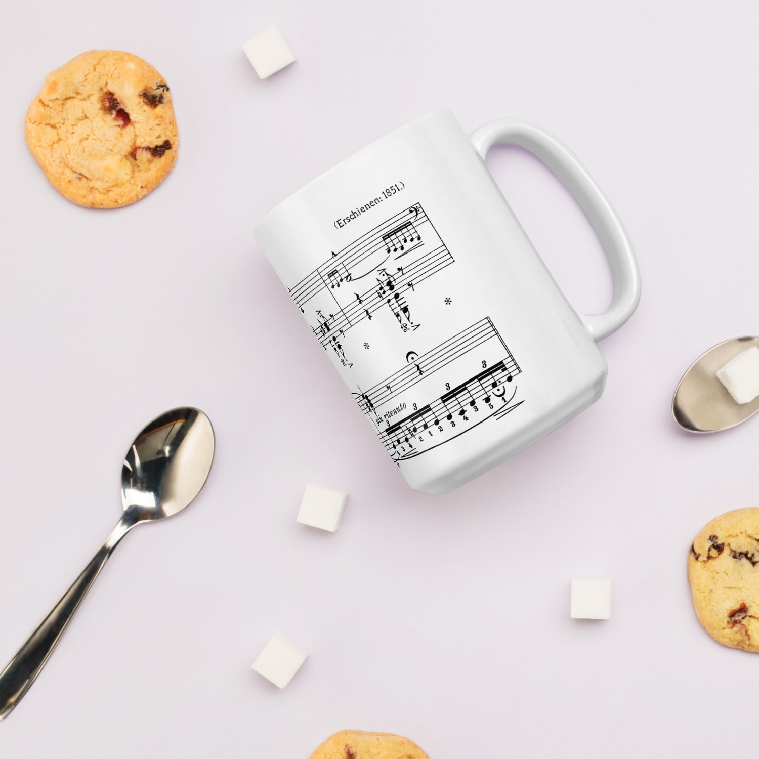 Liszt Hungarian Rhapsody No.2 - White Mug multiple sizes