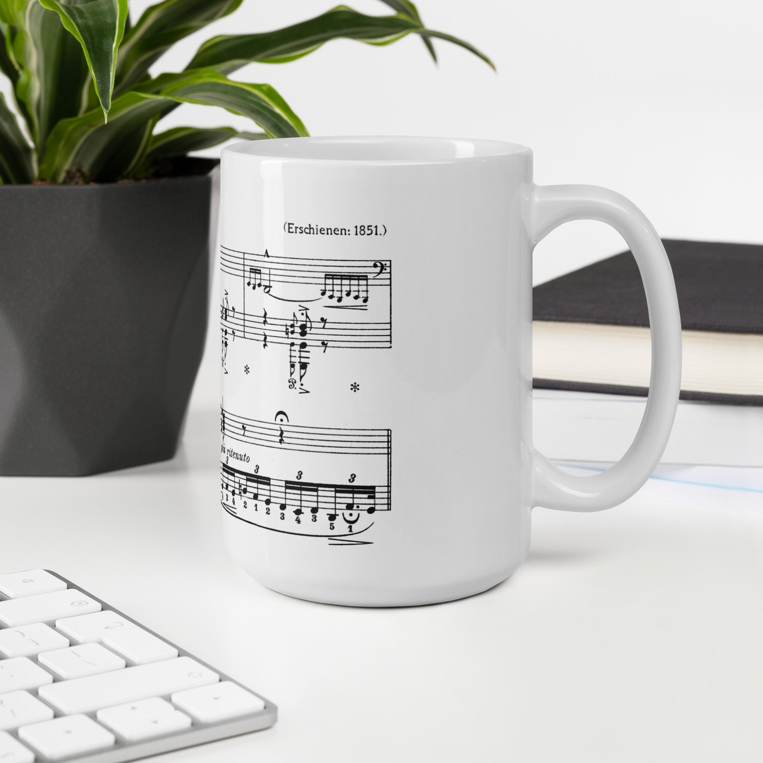 Liszt Hungarian Rhapsody No.2 - White Mug multiple sizes