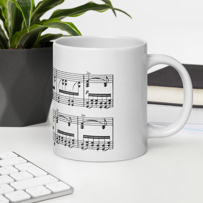 Tchaikovsky. Coffee dance from Nutcracker - White Mug multiple sizes